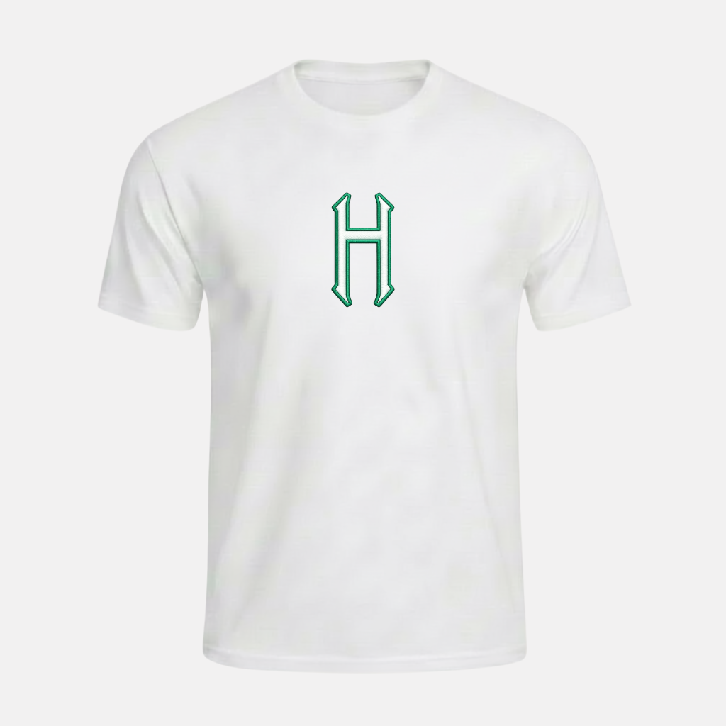 Hoboken H Patch White T-Shirt
