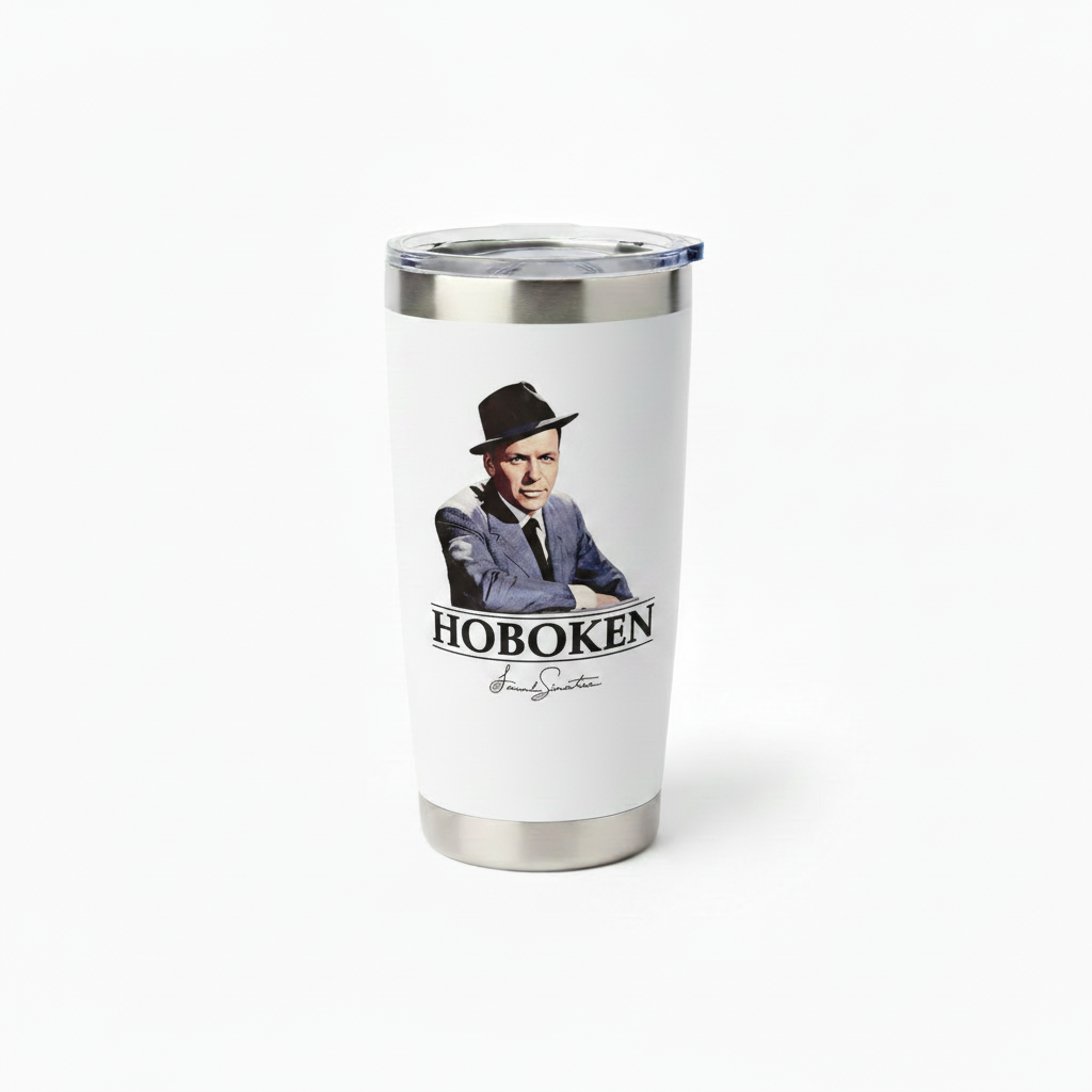 Frank Sinatra White Tumbler