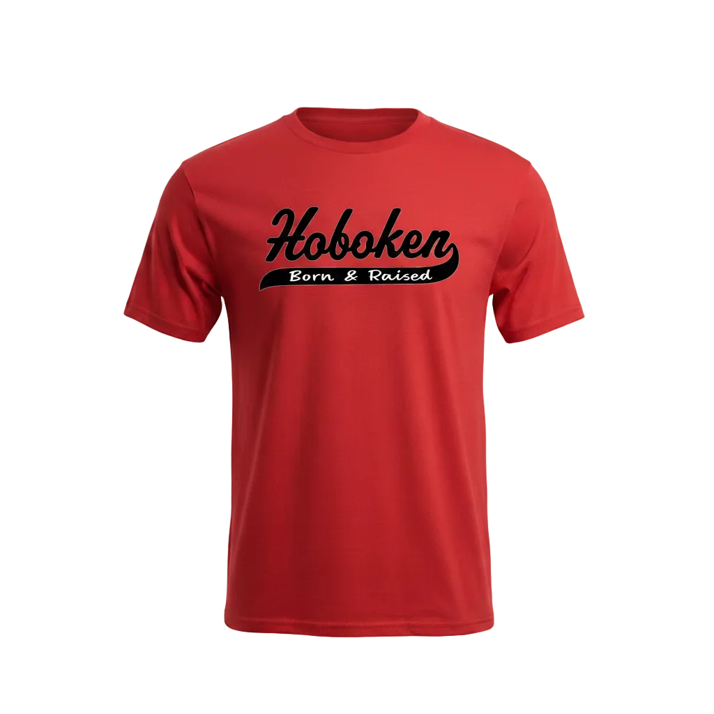 Hoboken Born & Raised Red T-Shirt