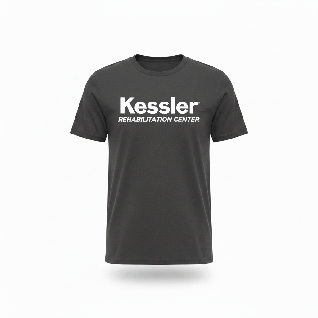 Kessler Dark Gray Crew Neck T-Shirt