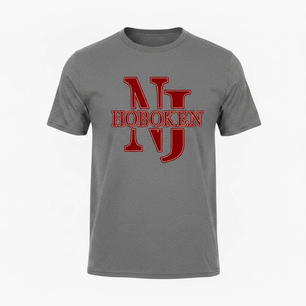NJ Hoboken Grey T-Shirt
