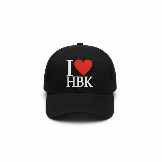 I ❤️ HBK Cap – Black