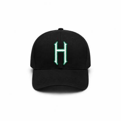Hoboken H Patch Black Baseball Cap