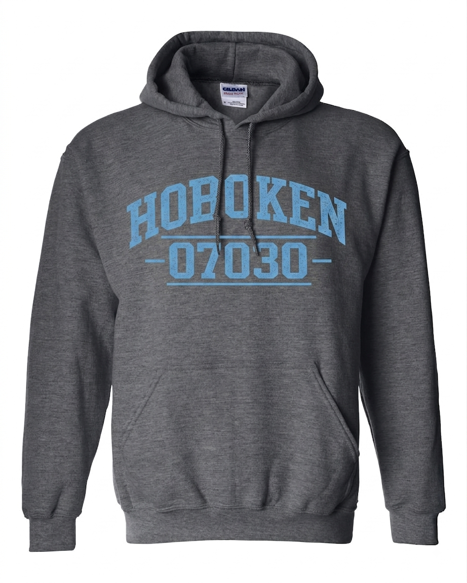 Hoboken Dark Heather 07030 Hoodie
