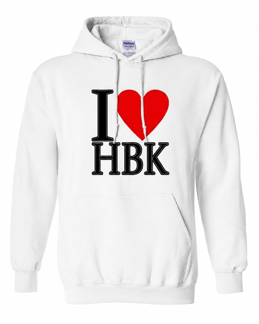 Hoboken White I Love HBK Hoodie