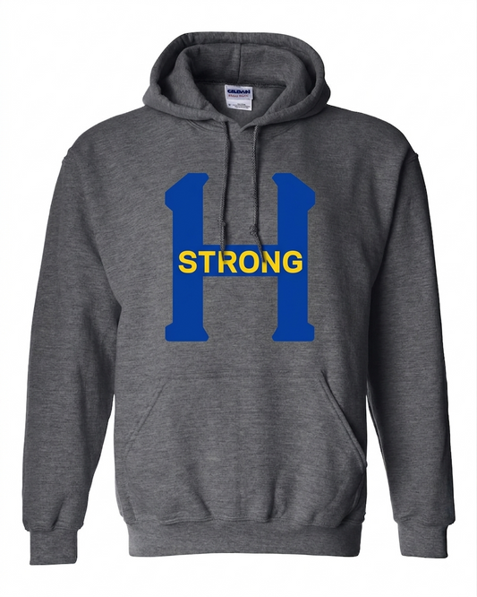 Hoboken Strong 11 Grey Hoodie