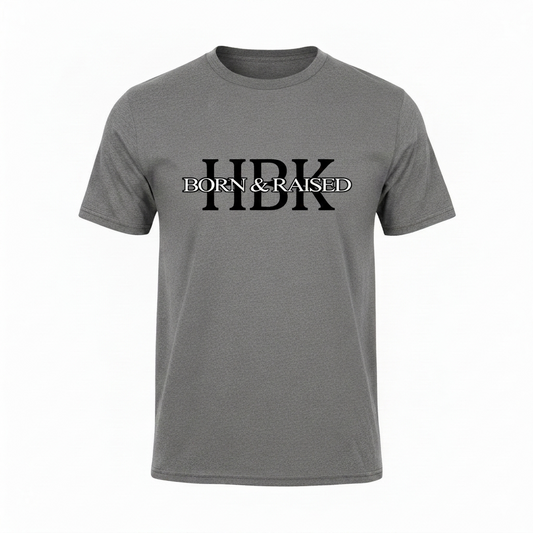 HBK Born & Raised Dark Grey T-Shirt