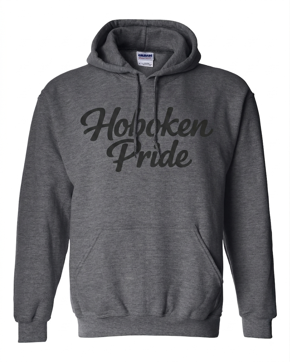 Hoboken Dark Heather Pride Hoodie