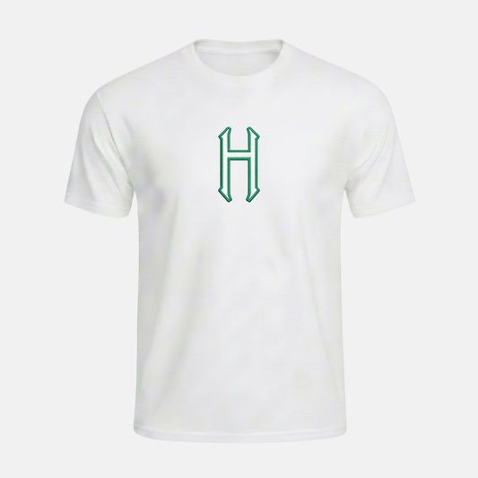 Hoboken H Patch White T-Shirt