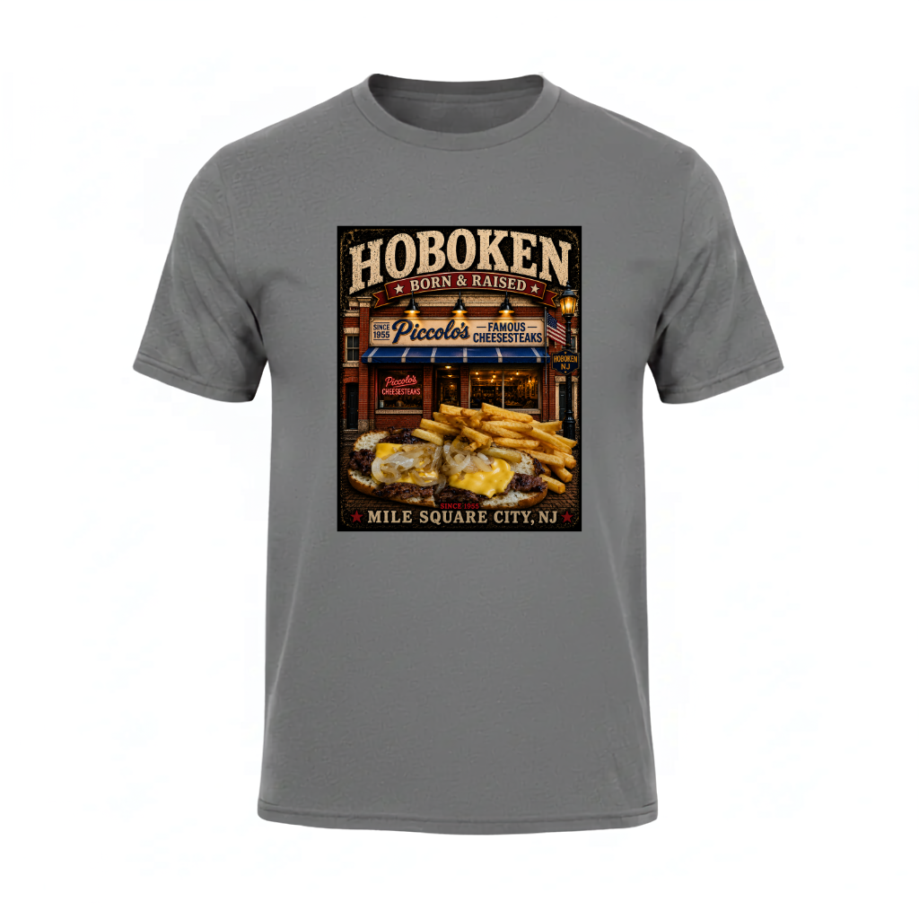 HBK Piccolo's Born & Raised Grey T-Shirt