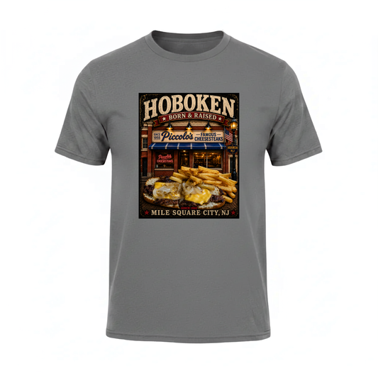 HBK Piccolo's Born & Raised Grey T-Shirt