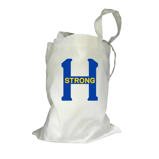 Hoboken H Strong Natural Canvas Tote Bag