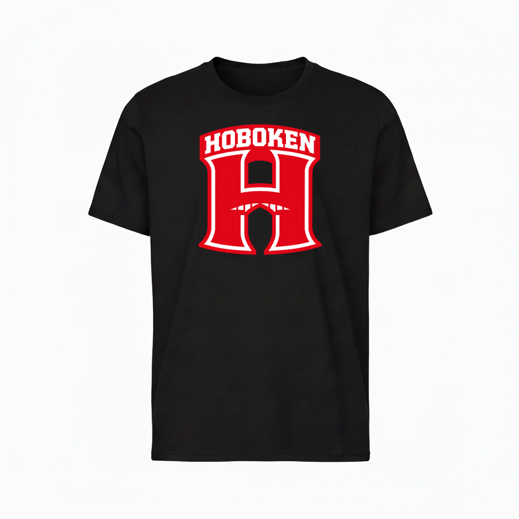 Hoboken H Arch Black T-Shirt