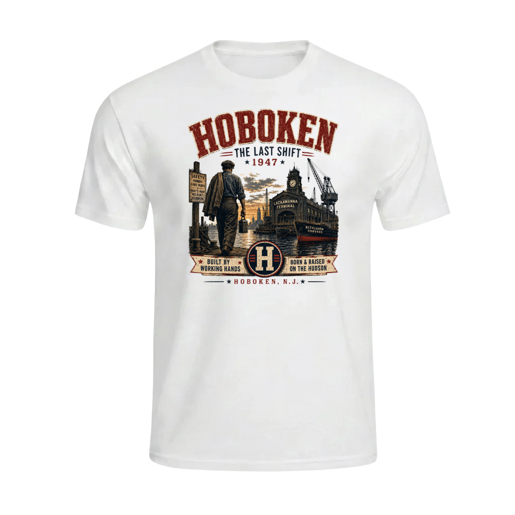 Hoboken The Last Shift 1947 White T-Shirt