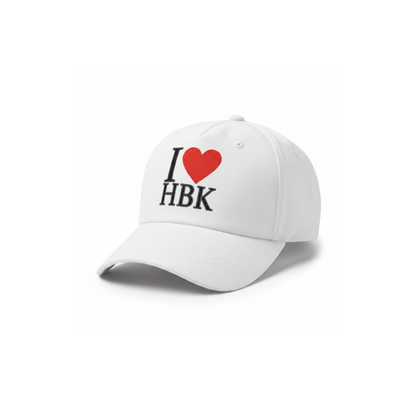 I ❤️ HBK Cap – White