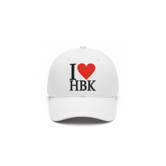 I ❤️ HBK Cap – White