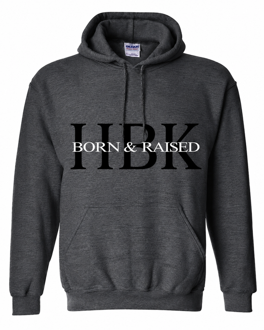 Hoboken Born & Raised HBK Black Hoodie