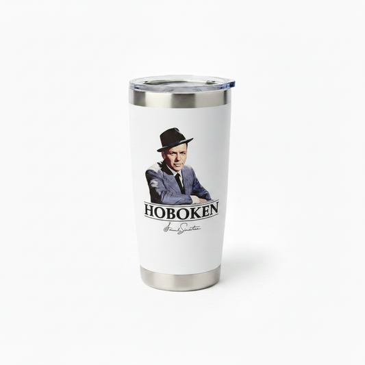 Frank Sinatra White Tumbler