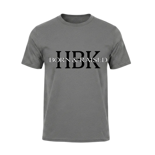 HBK Born & Raised Grey T-Shirt