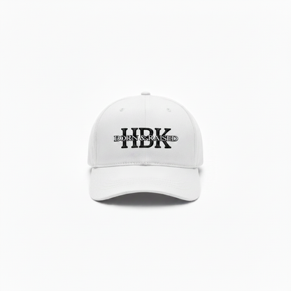HBK Born & Raised White Cap - Refined