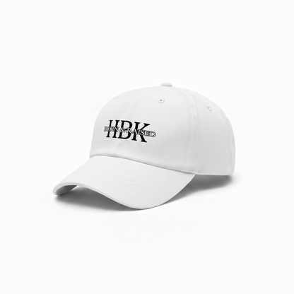 HBK Born & Raised White Cap - Side View