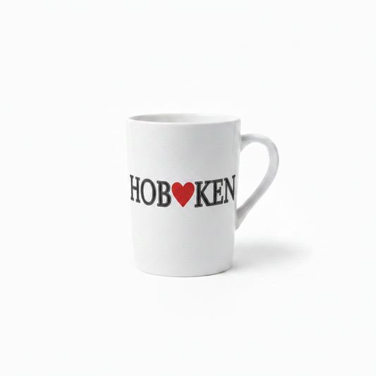 Hob❤️ken White Ceramic Mug