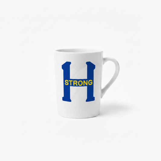 Hoboken H Strong White Ceramic Mug