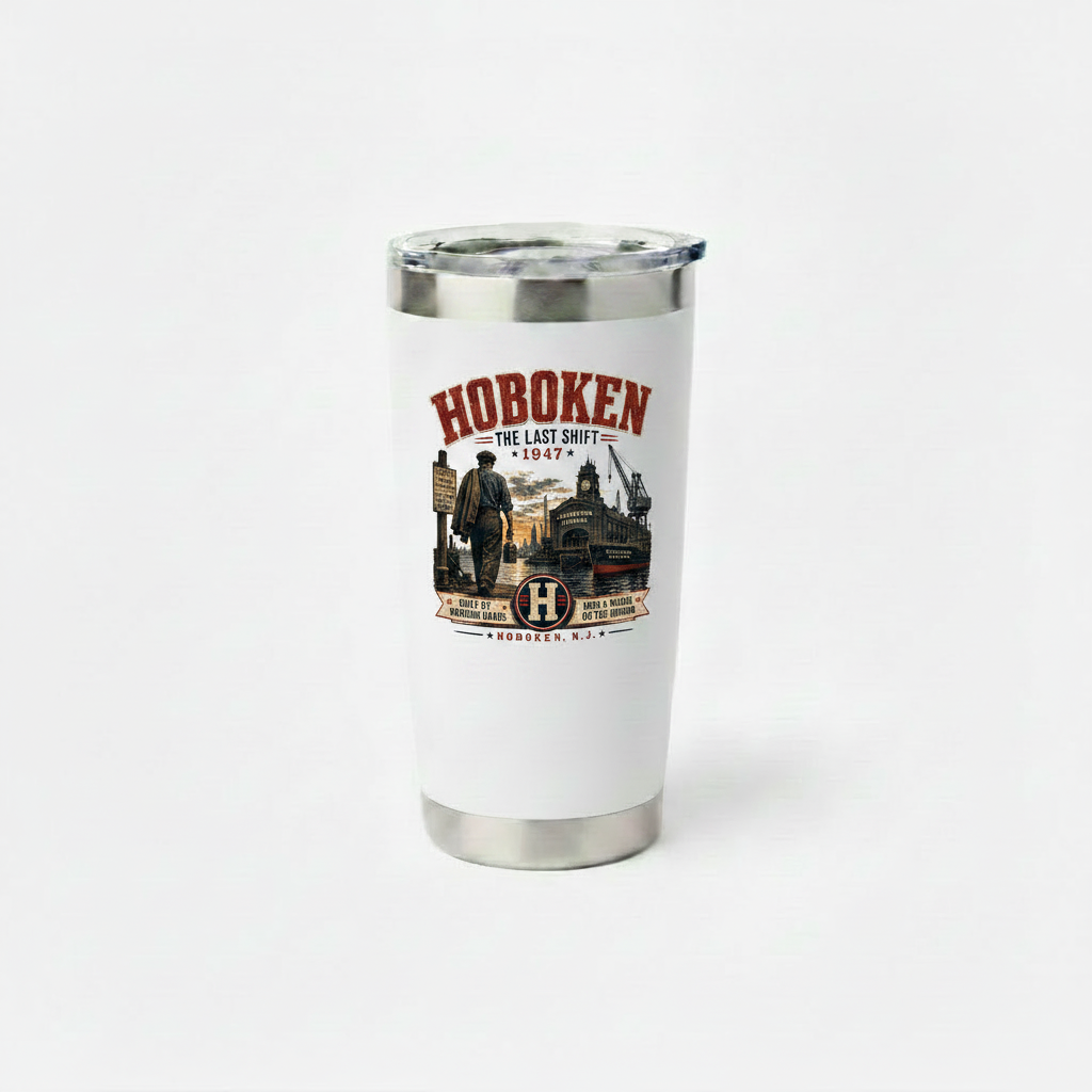 Hoboken The Last Shift 1947 White Insulated Tumbler