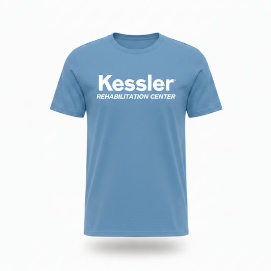 Kessler Light Blue Crew Neck T-Shirt