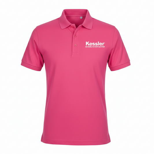 Kessler Rehabilitation Center Pink Polo Shirt