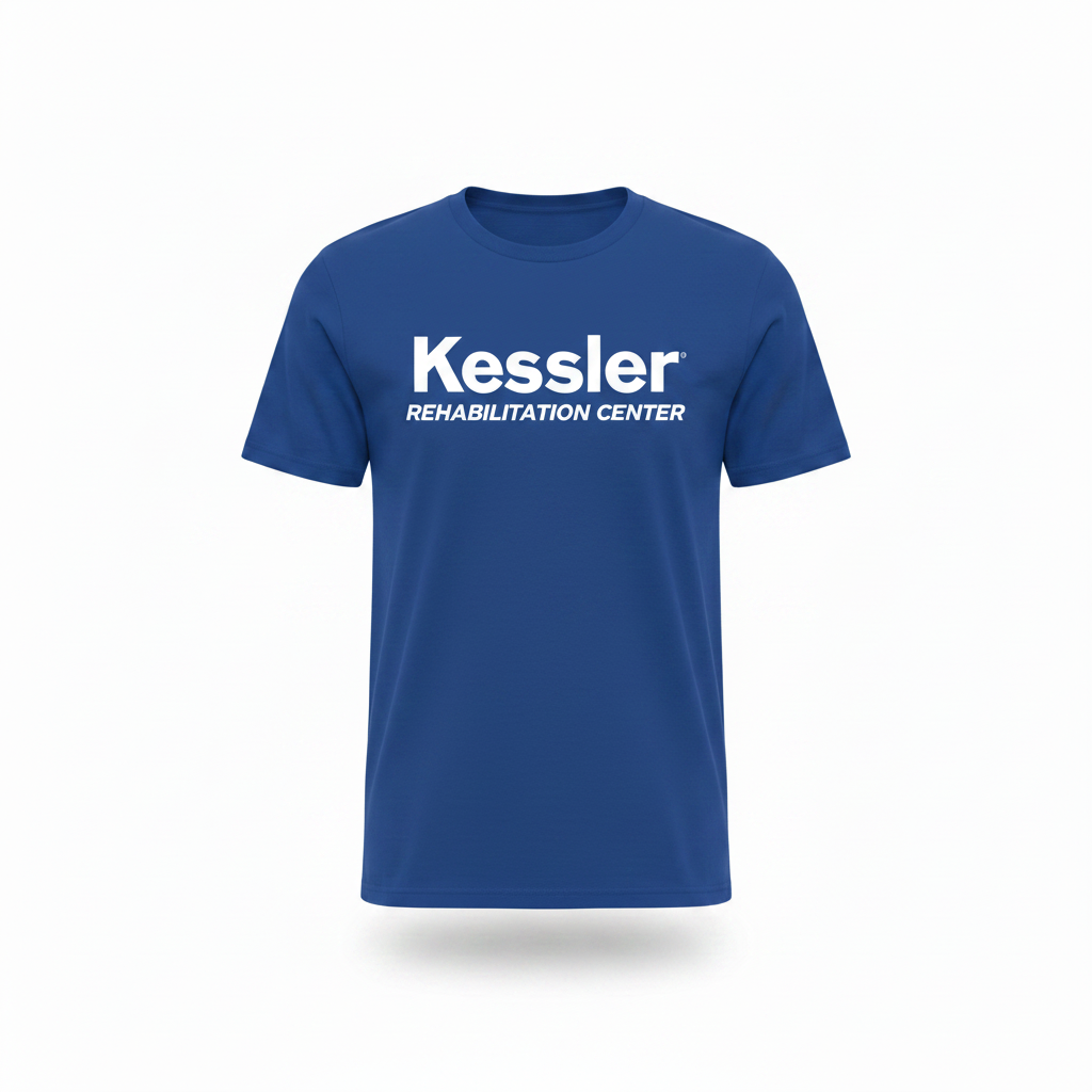 Kessler Royal Blue Crew Neck T-Shirt
