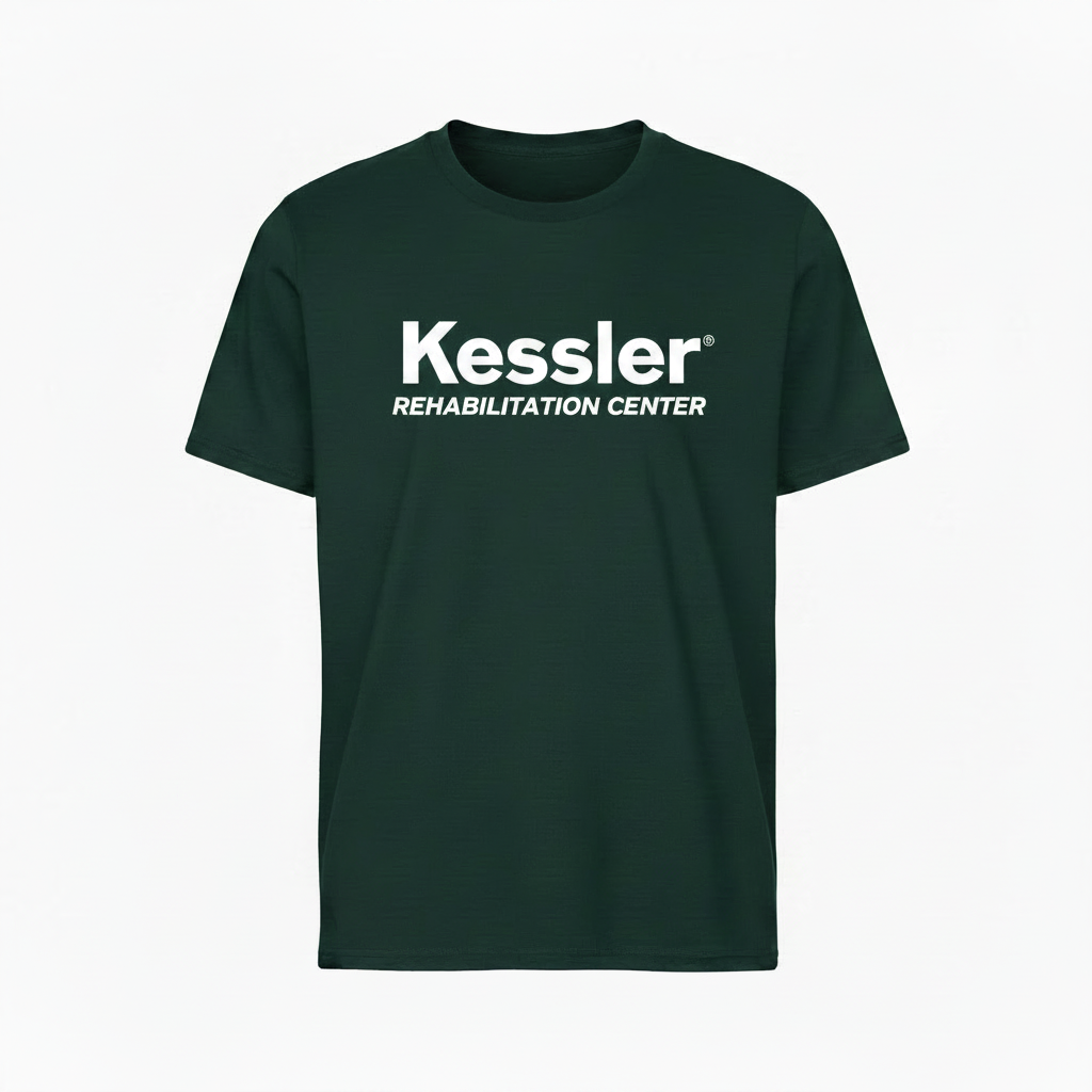 Kessler Teal T-Shirt - Solid White Logo