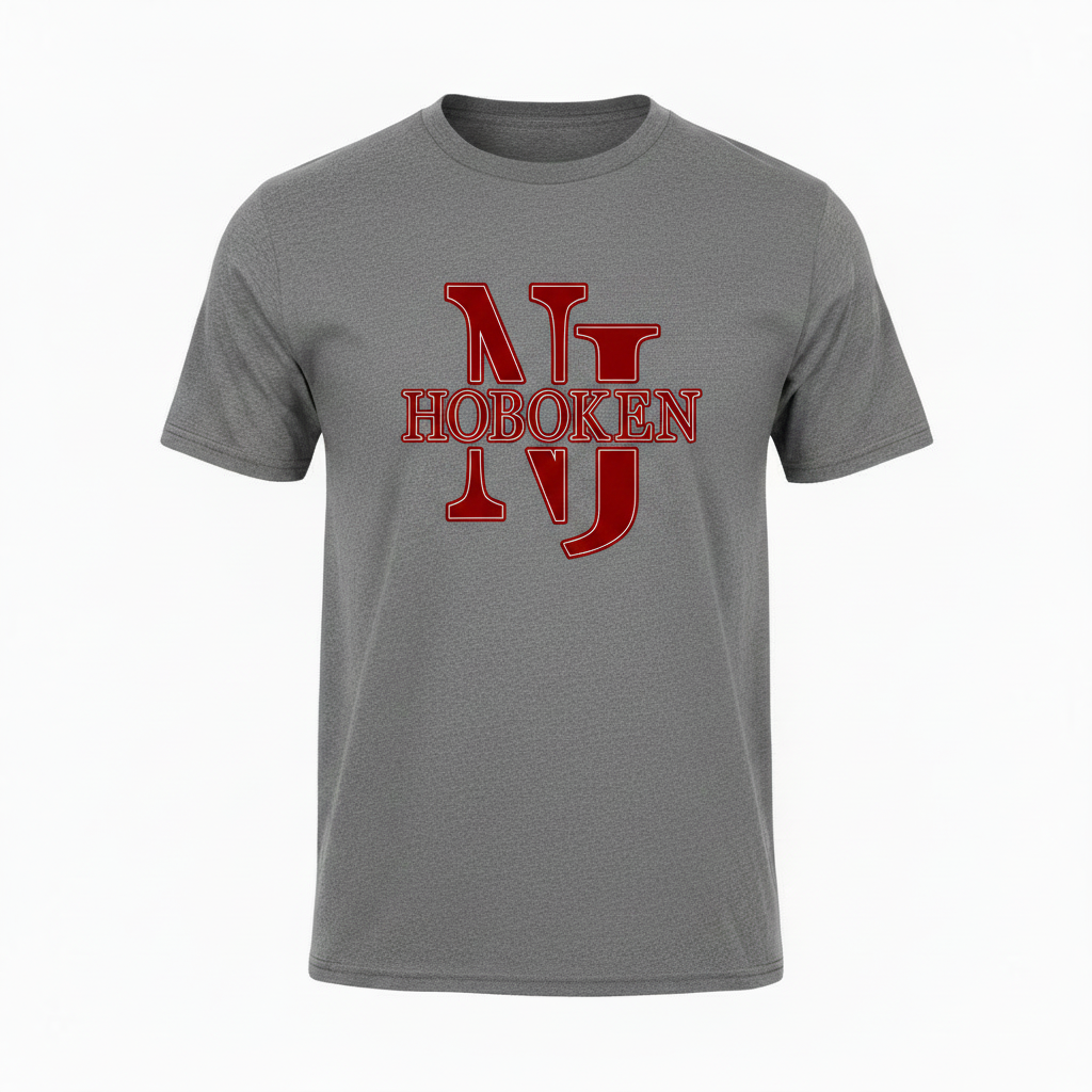 NJ Hoboken Grey T-Shirt