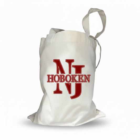 NJ Hoboken White Tote Bag