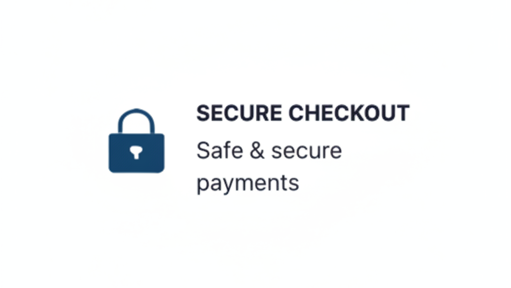 Secure Checkout Badge